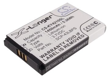 Kyocera E4277 E4255 E4210 DuraXT DuraPro Battery SCP-43LBPS - 1