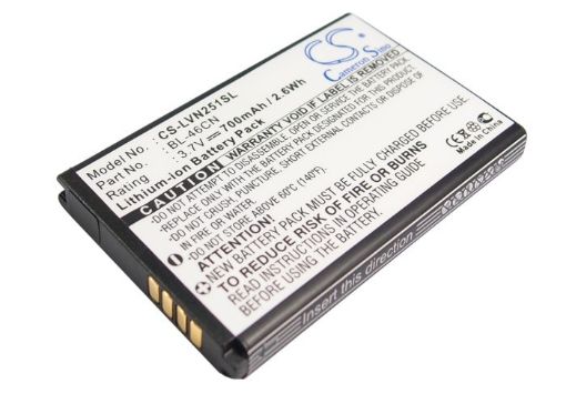 LG Wine III VN360 VN251 Cosmos 3 2 A340 Battery BL-46CN EAC61638202 - 1