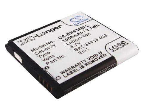Battery for Blackberry Curve 9370 9360 9350 Apollo ACC-39508-201/301 - 1