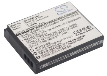 Battery for Panasonic Lumix DMC-ZS60K ZS50K ZS45K ZS40K DMW-BCM13E - 1