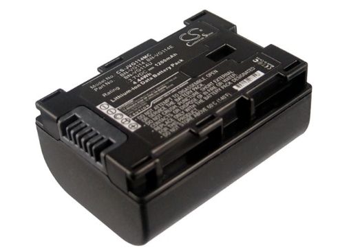 JVC GZ-MS250U/MS240 Battery BN-VG114/AC Replacement - 1