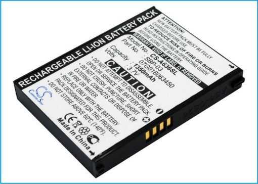 Asus Mypal A630-A639 Battery (p/n SBP-03) - 1