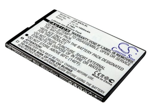 Battery for Nokia Lumia 710 610 510 505 Asha 303 (BP-3L) - 1