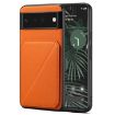 Google Pixel 6 Pro Orange Calf Texture Holder Phone Case - 1