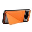 Google Pixel 6 Pro Orange Calf Texture Holder Phone Case - 3