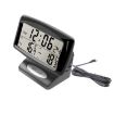 LCD Night Light Car Clock Automotive Electronics Dual Thermometer - 3