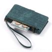Samsung Galaxy A41 Geometric Zipper Wallet Leather Phone Case - 4