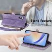 Samsung Galaxy A71 5G Geometric Zipper Wallet Leather Phone Case - 6