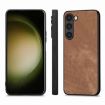Samsung Galaxy S9 Vintage Leather PC Back Cover Phone Case Brown - 2