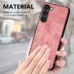 Samsung Galaxy S8 Vintage Leather PC Back Cover Phone Case - Pink - 4