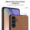 Samsung Galaxy A71 5G Vintage Leather PC Back Cover Phone Case Brown - 6