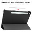 Samsung Galaxy Tab S9 FE Black Leather Tablet Case - 6