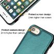 Green Leather Texture Full Coverage Phone Case for iPhone SE 2022/6/7/8/SE 2020 - 4
