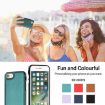 Green Leather Texture Full Coverage Phone Case for iPhone SE 2022/6/7/8/SE 2020 - 6