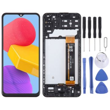 Samsung Galaxy M13 SM-M135F LCD Screen Digitizer Assembly with Frame - 1