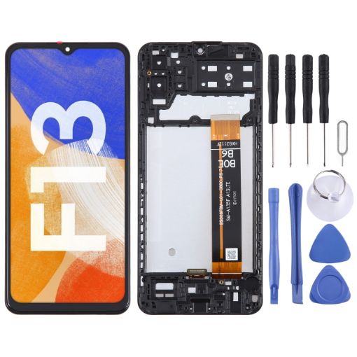 Samsung Galaxy F13 SM-E135F LCD Screen Digitizer Assembly with Frame - 1