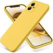 Yellow Silicone Shockproof Phone Case for Motorola Moto G54 5G - 1