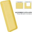 Yellow Silicone Shockproof Phone Case for Motorola Moto G14 - 6