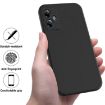 Motorola Moto G14 Liquid Silicone Shockproof Phone Case - Black - 2