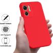 Motorola Edge 40 5G Red Silicone Shockproof Phone Case - 2