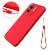 Motorola Edge 40 5G Red Silicone Shockproof Phone Case - 6