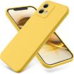 Yellow Silicone Shockproof Phone Case for Motorola Moto G84 5G - 1