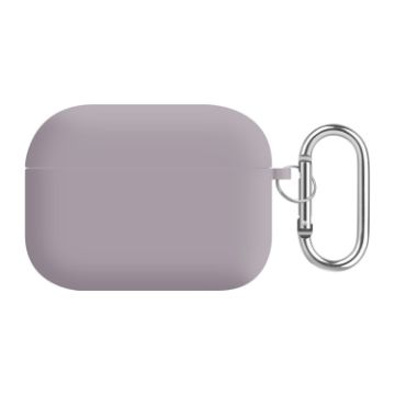 Picture of For AirPods Pro 2 PC Lining Silicone Bluetooth Earphone Protective Case (Pebble Grey)