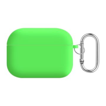 Picture of For AirPods Pro PC Lining Silicone Bluetooth Earphone Protective Case (Fluorescent Green)