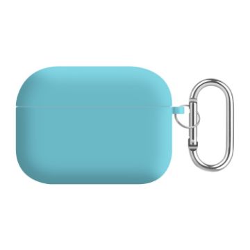 Picture of For AirPods 3 PC Lining Silicone Bluetooth Earphone Protective Case (Ice Blue)
