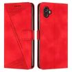 Samsung Galaxy Xcover 6 Pro Leather Phone Case - Red - 1