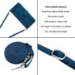 Samsung Galaxy Xcover 6 Pro Leather Phone Case with Lanyard - Blue - 5