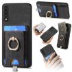 Samsung Galaxy A70/A70s Retro Magnetic Card Bag Leather Phone Case - 1