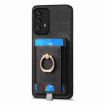 Samsung Galaxy A70/A70s Retro Magnetic Card Bag Leather Phone Case - 2