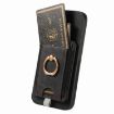 Samsung Galaxy A70/A70s Retro Magnetic Card Bag Leather Phone Case - 3