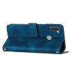 Samsung Galaxy A11 Blue Leather Phone Case with Long Lanyard - 4