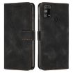 Samsung Galaxy M31s Leather Phone Case with Lanyard - Black - 1