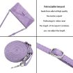 Samsung Galaxy A41 Dream Triangle Leather Phone Case - Purple - 5