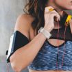 Apple Watch SE 40mm Silicone Watch Band - Starlight - 5