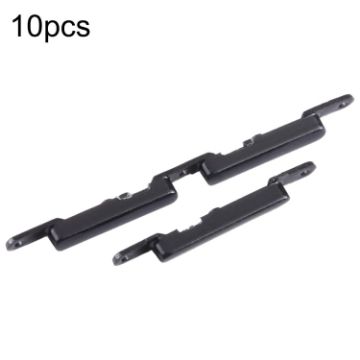 10pcs Power + Volume Buttons for Samsung Galaxy A10s SM-A107 (Black) - 1