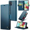 Samsung Galaxy A71 4G CaseMe 023 Blue Leather Phone Case - 1