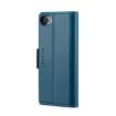 Blue Leather RFID Anti-theft Phone Case for iPhone SE 2022/SE 2020/6/7/8 - 3