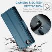 Blue Leather RFID Anti-theft Phone Case for iPhone SE 2022/SE 2020/6/7/8 - 6