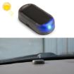 Car Solar Power Simulated Dummy Alarm LED Flashing Security Light (Blue) - 6