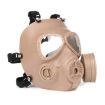 M04 Gas Mask for Competition Wargame Cosplay (Khaki) - 1