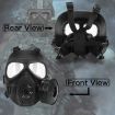 M04 Gas Mask for Competition Wargame Cosplay (Khaki) - 5