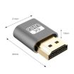 VGA Virtual Display Adapter HDMI 1.4 Dummy Plug Headless Display Emulator - 2