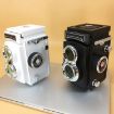 White Dummy Handheld Retro DSLR Camera Model Props - 6