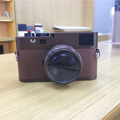 Leica M Dummy DSLR Camera Photo Studio Props (Dark Coffee) - 1