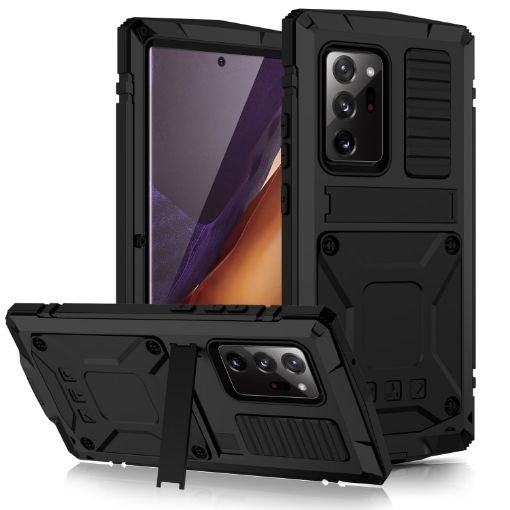 Samsung Galaxy Note 20 Ultra R-JUST Shockproof Waterproof Case (Black) - 1