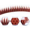 12 PCS Plastic Bird Repellent Thorns Fence Nails - Black - 5